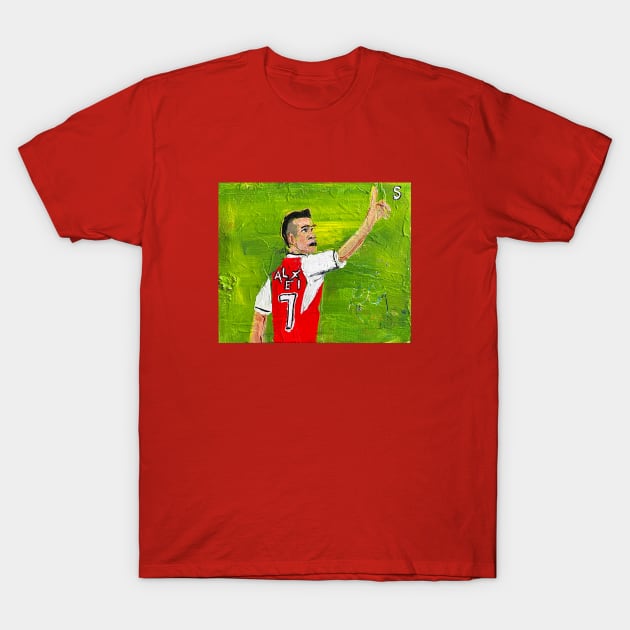 Alexis Sanchez T-Shirt by ElSantosWorld